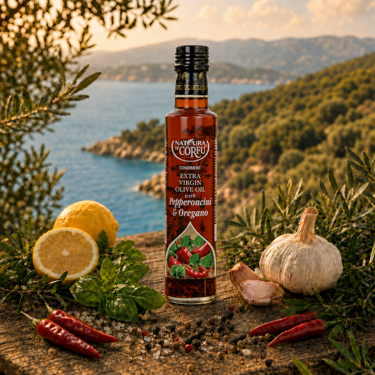 Chilis ízesített olívaolaj