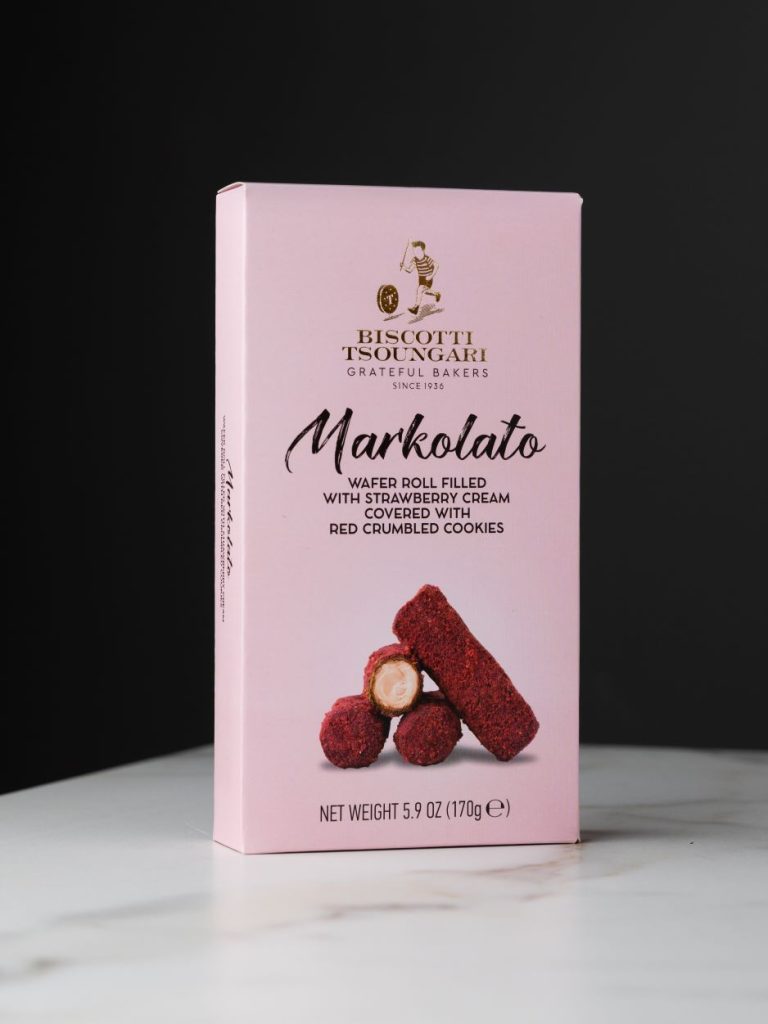 Markolato Waffer Roll Epres krémmel
