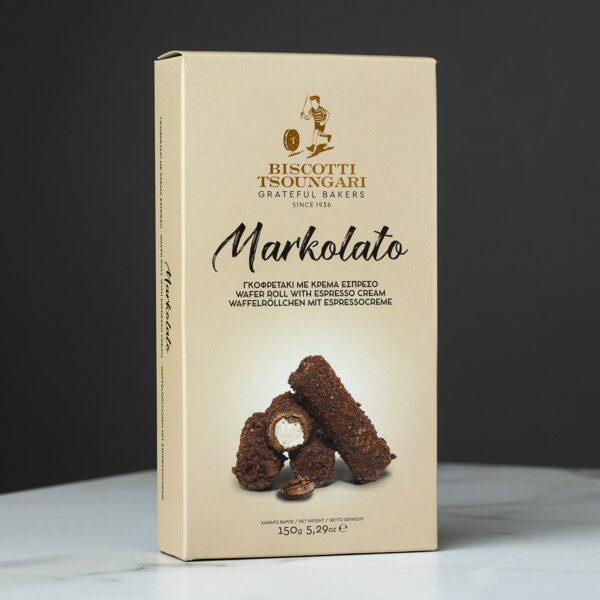 Markolato Waffer Roll töltött Espresso krémmel
